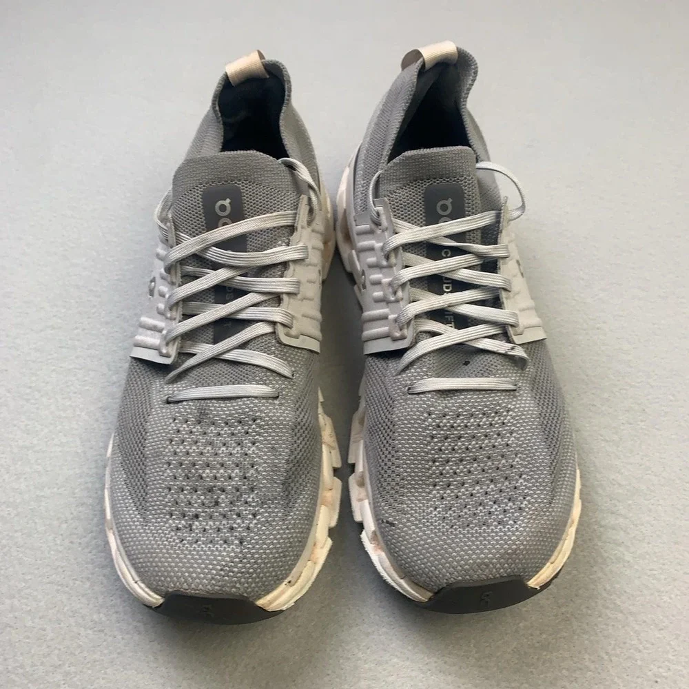 On Cloudswift Shoes Mens Size 8.5 Gray Mesh CloudTec Road Running Sneakers